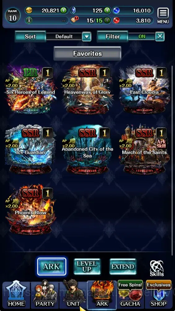 Last Cloudia Accounts GLOBAL|Rank 10|Collab Brave Frontier (Fire God Var image 7