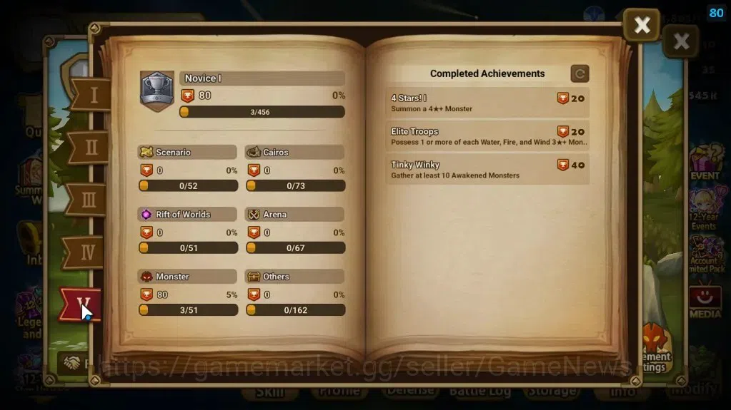 Summoners War: Sky Arena Accounts ASIA|Lv 26|Ready Gacha|99 12-YSC + 160 11-YSC + 3  image 7