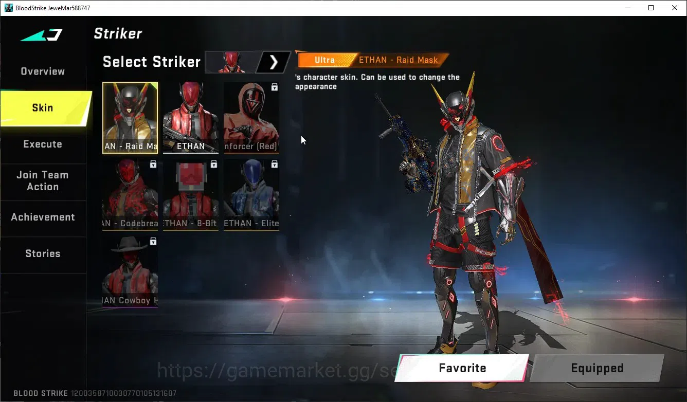 Blood Strike Accounts ASIA|ULTRA,ETHAN,JET|LEGENDARY SKIN 4 MORE DETAIL  image 12