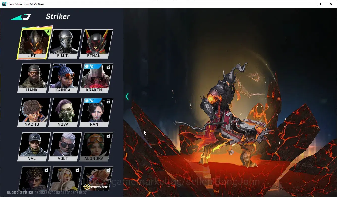Blood Strike Accounts ASIA|ULTRA,ETHAN,JET|LEGENDARY SKIN 4 MORE DETAIL  image 14