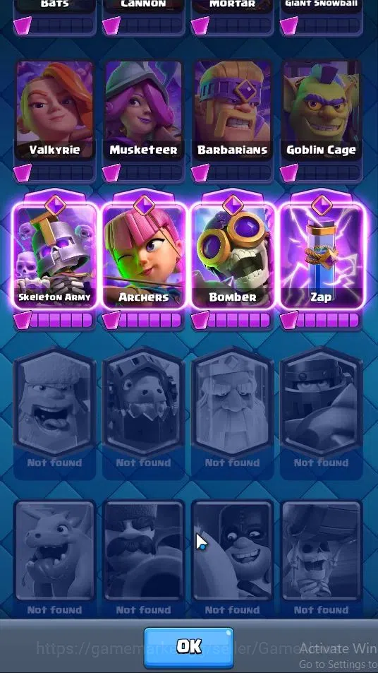Clash Royale Accounts Lv 10|KTL 10|Trophy 3111|Card 53|Limited Skin|1 He image 10