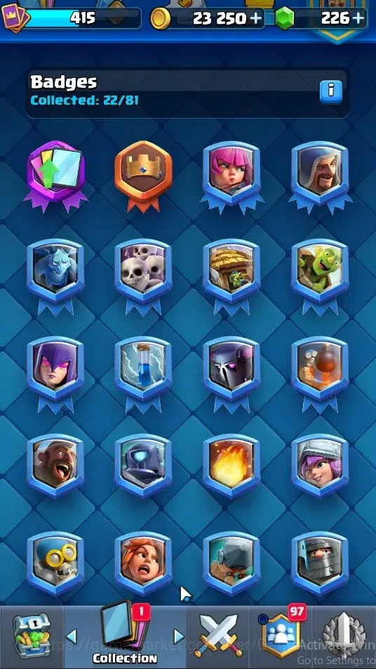 Clash Royale Accounts Lv 10|KTL 10|Trophy 3111|Card 53|Limited Skin|1 He image 13
