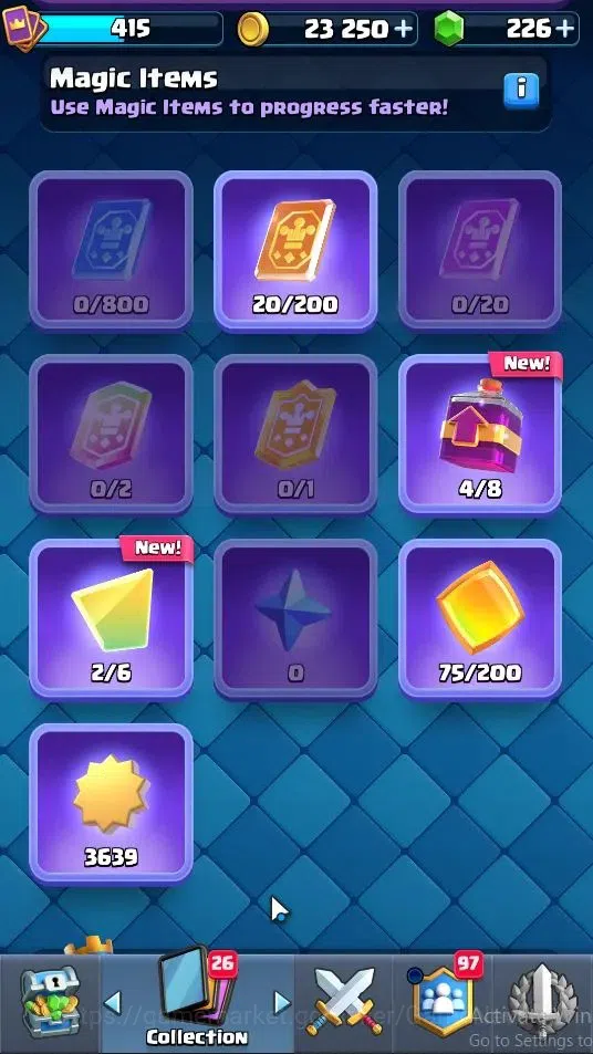 Clash Royale Accounts Lv 10|KTL 10|Trophy 3111|Card 53|Limited Skin|1 He image 9
