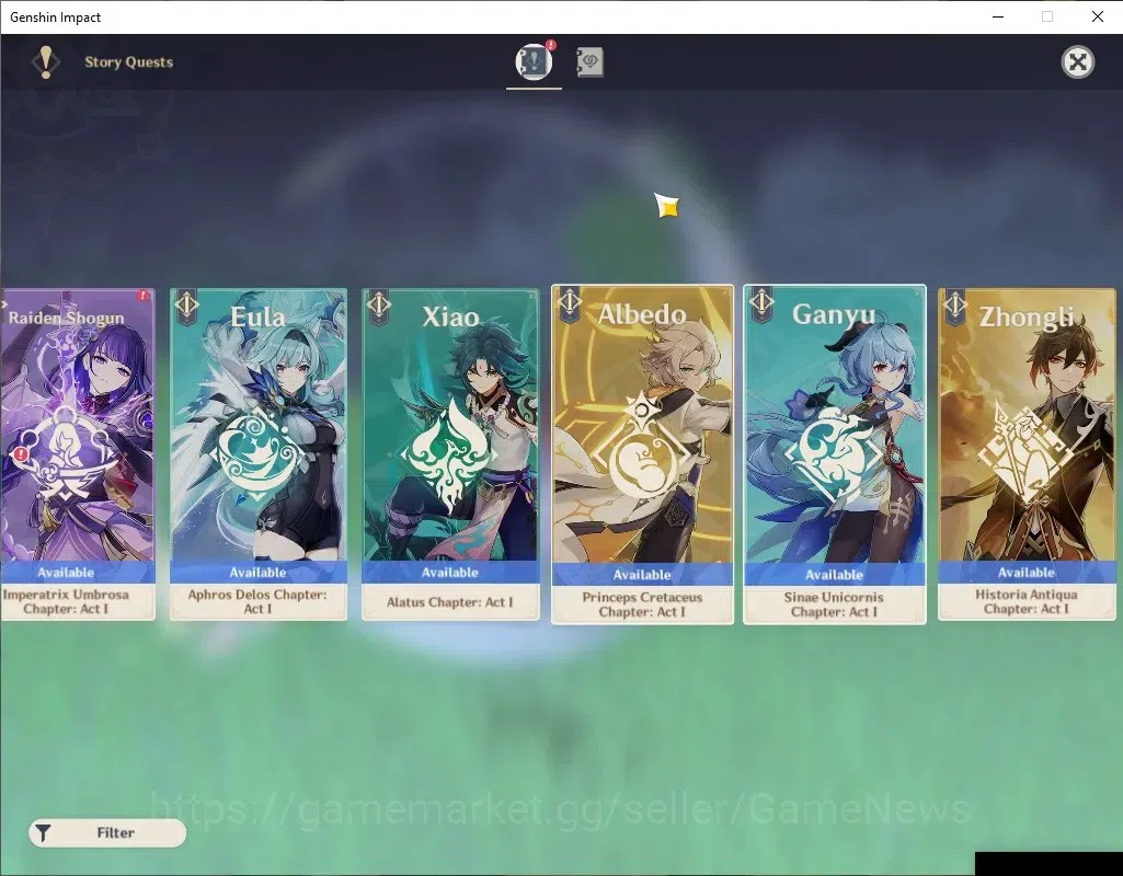 Genshin Impact Accounts ASIA|AR 52|4 Limited+1(*5Wep)|Flins+Sign,Nicole,Co image 14
