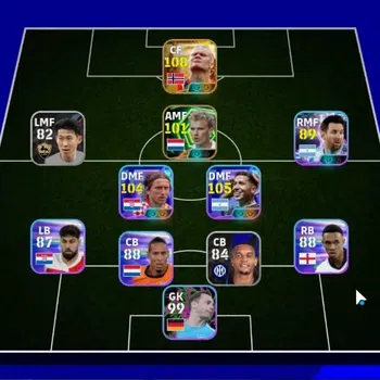 eFootball Accounts Legends & Iconic Players Android|Big Time Erling Haaland 5 Jul'26|Show Time Enzo Fernandez,Luka