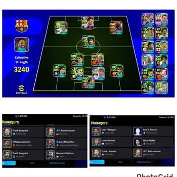 eFootball Accounts Legends & Iconic Players #24|Collective 3240+ Gullit X Messi X Yamal X Tomáš Rosický X Fabio Cannavaro X