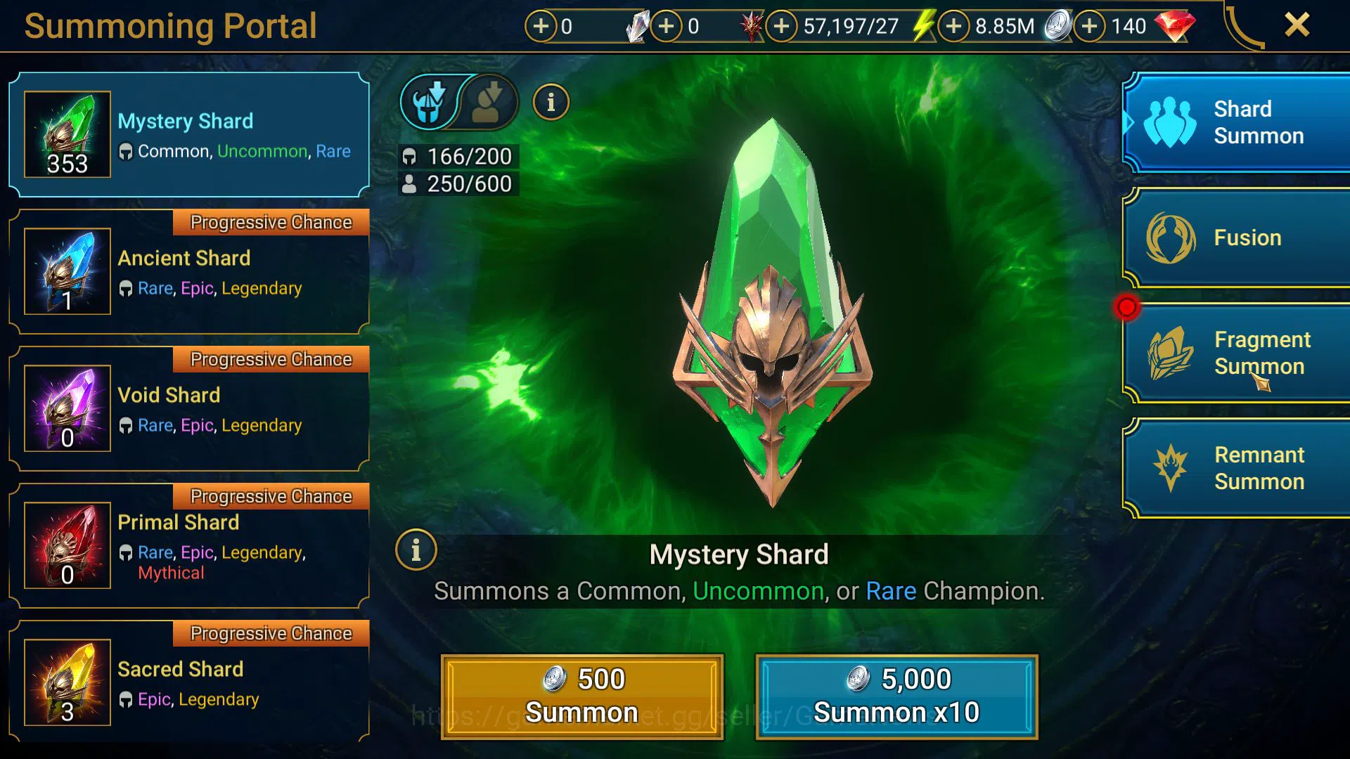Raid: Shadow Legends Accounts Lv 4 752K Power|1 Mythical(Galathir)|21 Legendary( image 11