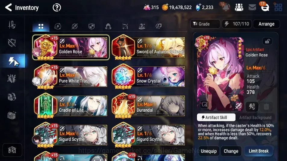 Epic Seven Accounts GLOBAL Unverif|New Era|15 ML(Salome,Ruele oL,Belia image 15