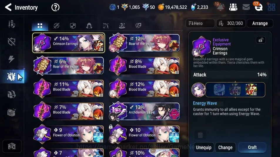 Epic Seven Accounts GLOBAL Unverif|New Era|15 ML(Salome,Ruele oL,Belia image 16