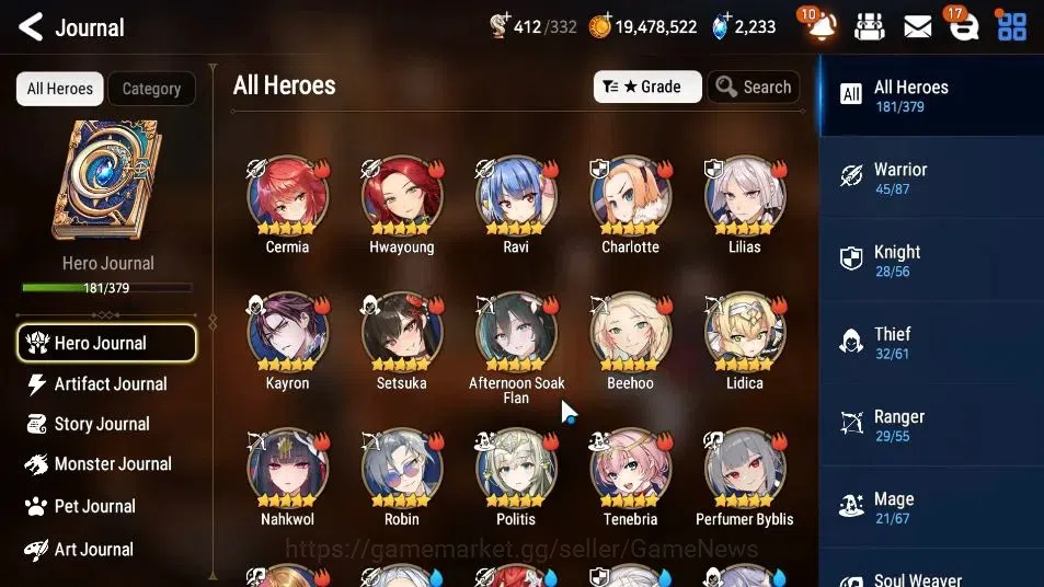 Epic Seven Accounts GLOBAL Unverif|New Era|15 ML(Salome,Ruele oL,Belia image 7
