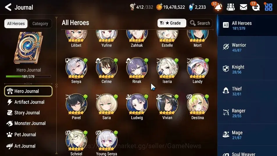 Epic Seven Accounts GLOBAL Unverif|New Era|15 ML(Salome,Ruele oL,Belia image 9