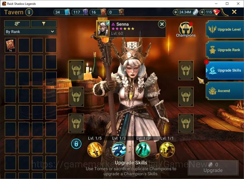 Raid: Shadow Legends Accounts Lv30 504K Power|1 Mytic(SS Galathir)+29 Legend(Sen image 14