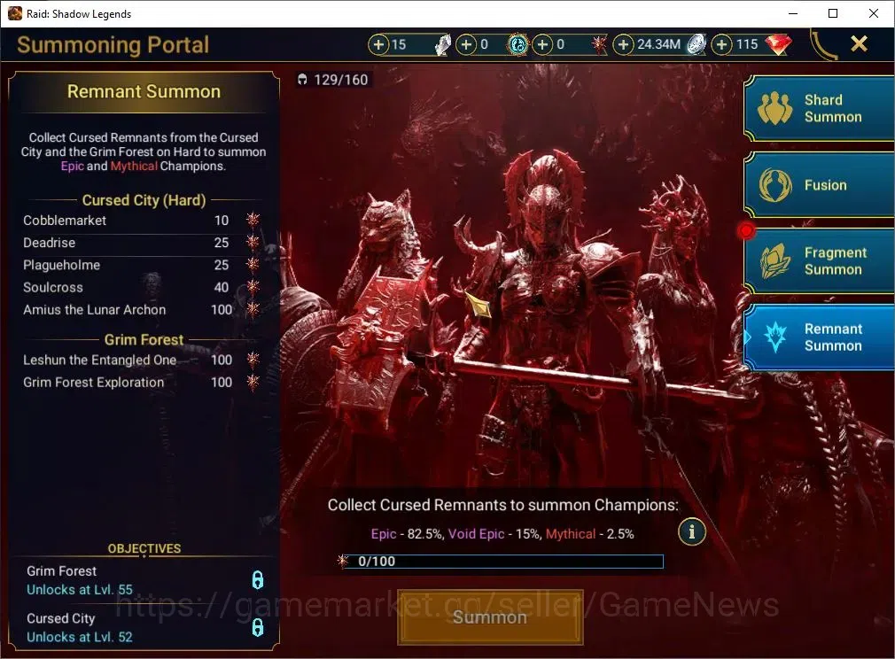 Raid: Shadow Legends Accounts Lv30 504K Power|1 Mytic(SS Galathir)+29 Legend(Sen image 20