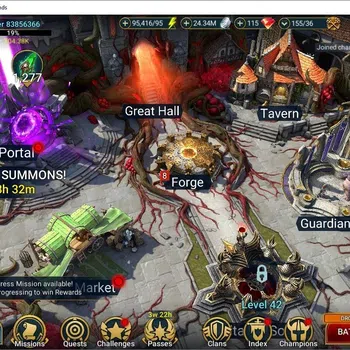 Raid: Shadow Legends Mid-Game Lv30 504K Power|1 Mytic(SS Galathir)+29 Legend(Sen image 1