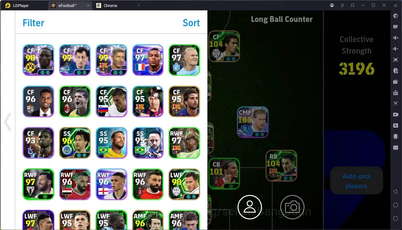 eFootball Accounts Mobile |PW 3196|Epic Touré,Ronaldinho,Guti,Shevche image 2