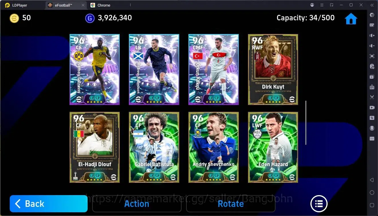 eFootball Accounts Mobile |PW 3196|Epic Touré,Ronaldinho,Guti,Shevche image 6