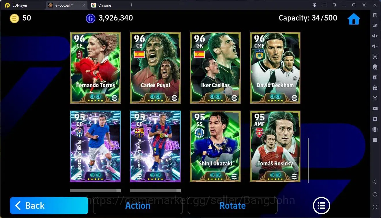 eFootball Accounts Mobile |PW 3196|Epic Touré,Ronaldinho,Guti,Shevche image 7