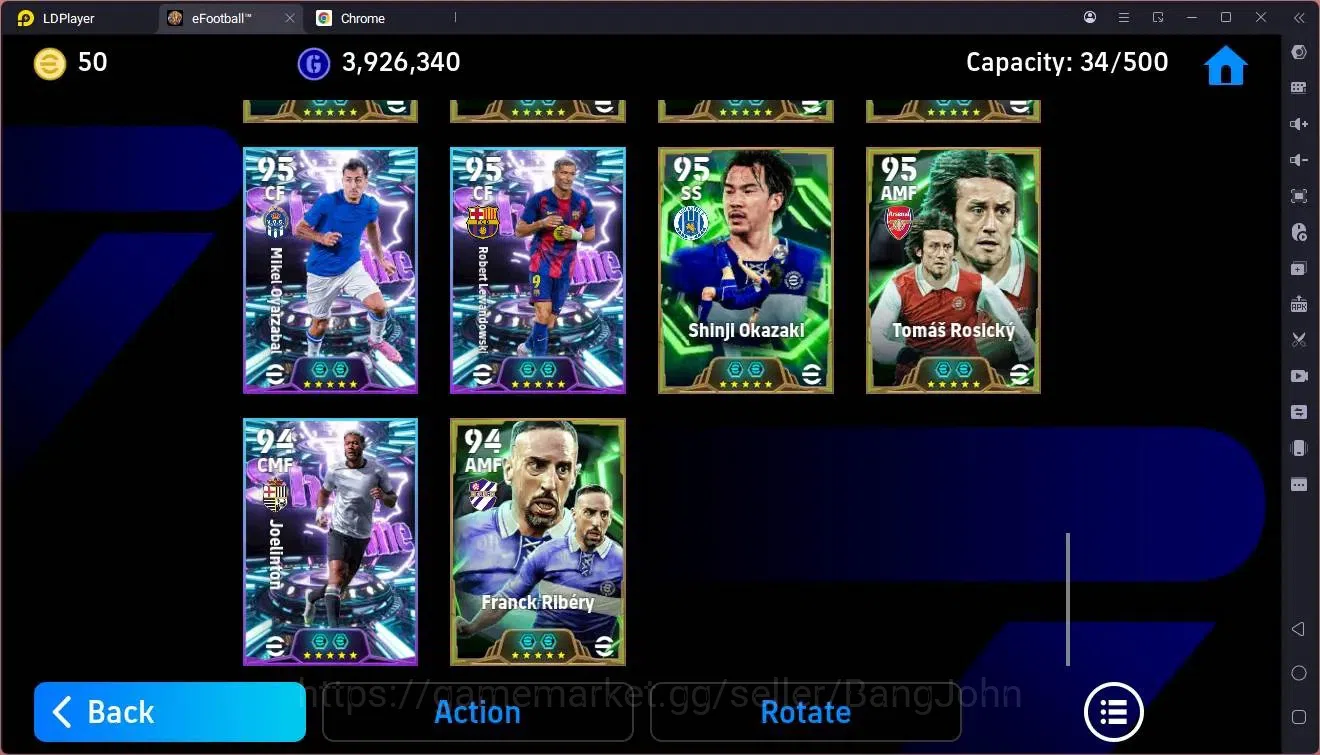 eFootball Accounts Mobile |PW 3196|Epic Touré,Ronaldinho,Guti,Shevche image 8