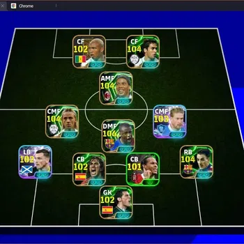 eFootball Legends & Iconic Players Mobile |PW 3196|Epic Touré,Ronaldinho,Guti,Shevche image 1