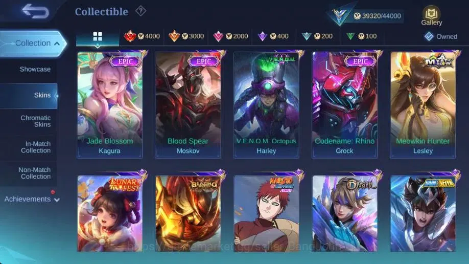 Mobile Legends: Bang Bang Accounts Global|Hero 100|Skin 183|Expert|Collector Natalia+ image 11