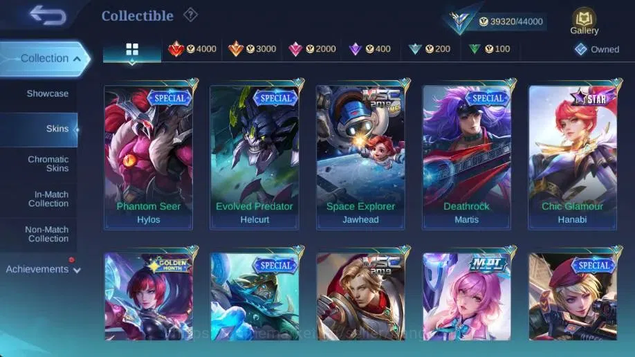Mobile Legends: Bang Bang Accounts Global|Hero 100|Skin 183|Expert|Collector Natalia+ image 15