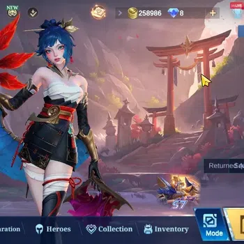 Mobile Legends: Bang Bang Accounts Collector Hero 133|Skin 345|Ex Glory 72|615 CoA|[Karina,Aurora]KoF,Guin Asp,Suyou