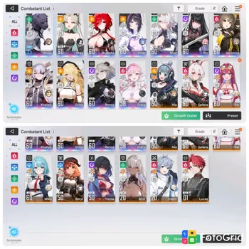 Chaos Zero Nightmare Accounts #CZN10 :15,5K CRYSTALS!! GLOBAL] LEVEL 54 | 11 SSR, 2 SSR Partner | Arabella EM2 +Sign, Hilde