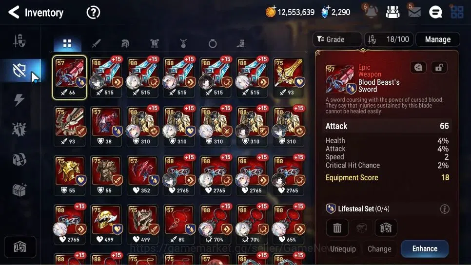Epic Seven Accounts GLOBAL Unverif|New Era|2 ML(Sylvan Sage Vivian,Str image 10