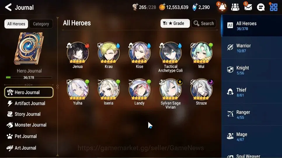 Epic Seven Accounts GLOBAL Unverif|New Era|2 ML(Sylvan Sage Vivian,Str image 7