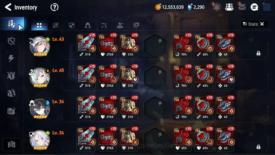 Epic Seven Accounts GLOBAL Unverif|New Era|2 ML(Sylvan Sage Vivian,Str image 9