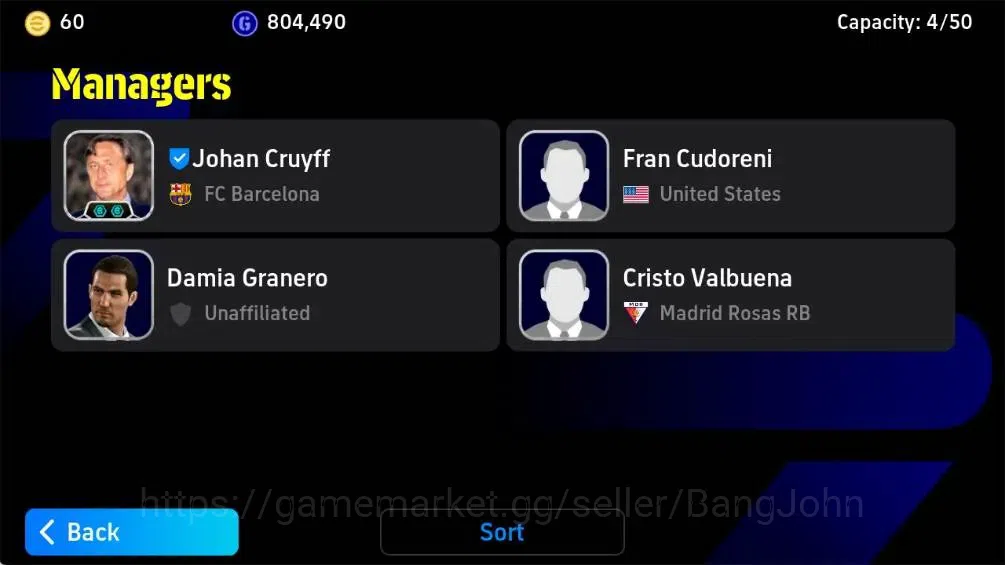 eFootball Accounts Mobile|PW 3105|Glan;uca Zambrotta Epic,Steven Gerr image 2