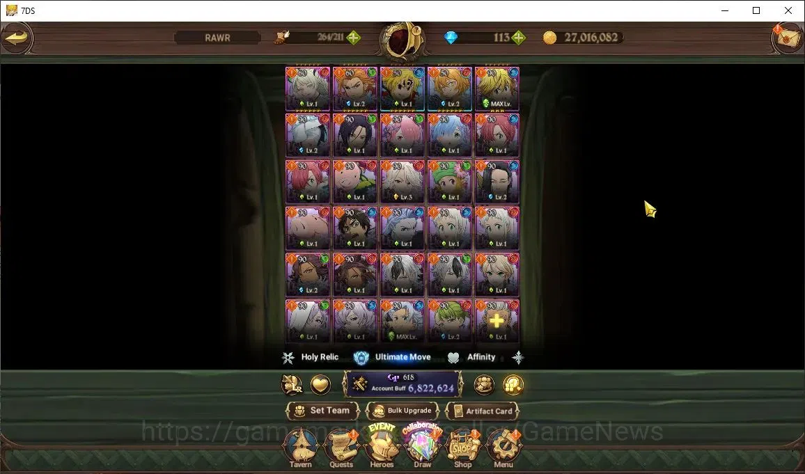 The Seven Deadly Sins: Grand Cross Accounts Asia|6,8M CC|113 DM|7 LR+14 UR+Many Collab|S&B2/6, image 10