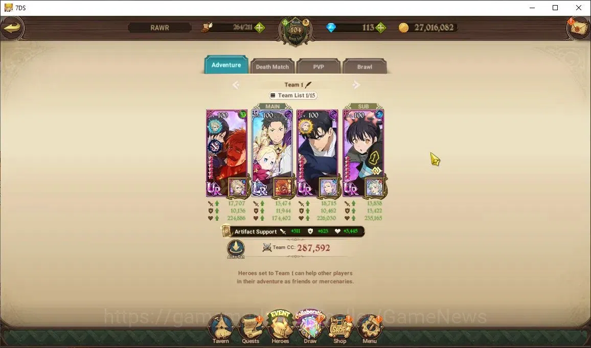The Seven Deadly Sins: Grand Cross Accounts Asia|6,8M CC|113 DM|7 LR+14 UR+Many Collab|S&B2/6, image 14