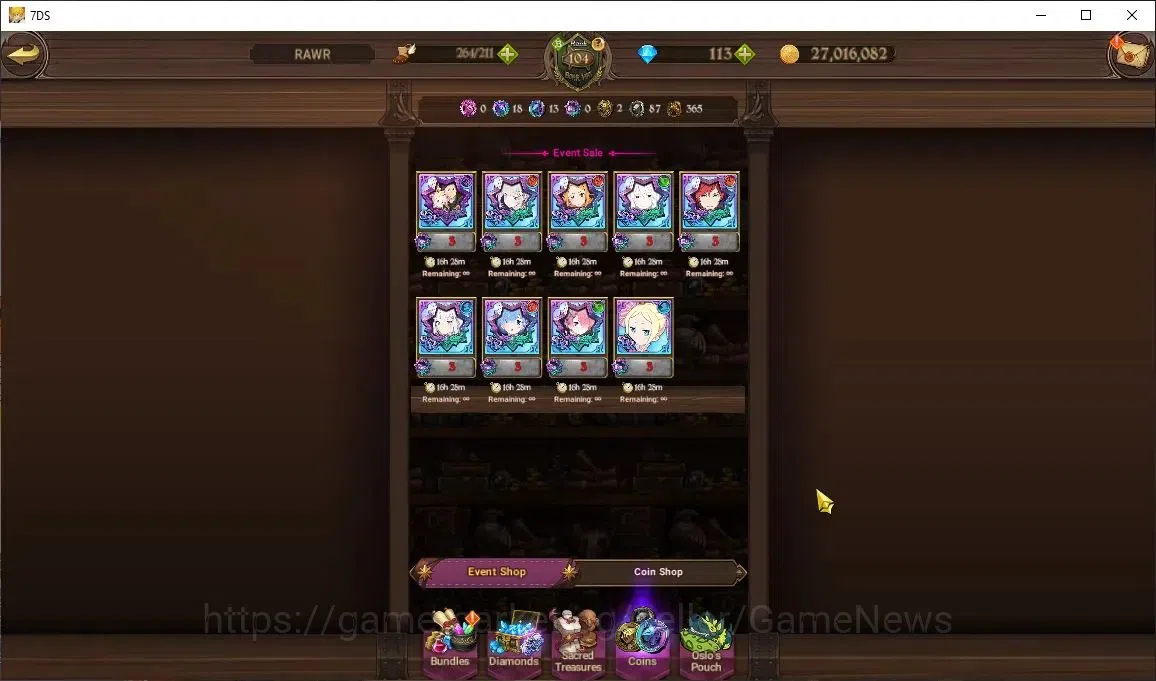 The Seven Deadly Sins: Grand Cross Accounts Asia|6,8M CC|113 DM|7 LR+14 UR+Many Collab|S&B2/6, image 16