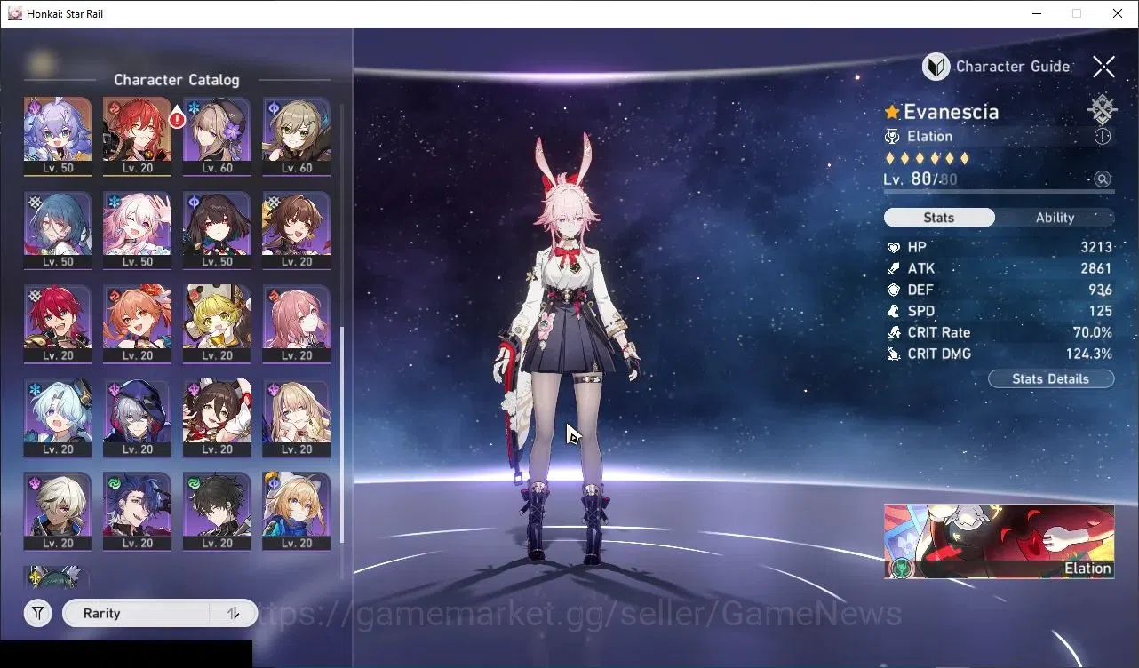 Honkai Star Rail Accounts Others Asia|TL 69|13 Limited|(SW LV999,Cyrene,YaoGuang,Archer,Mortenax Blade)+Sign 5