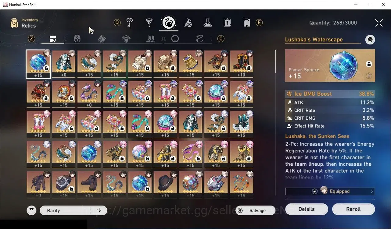 Honkai Star Rail Accounts Others Asia|TL 69|13 Limited|(SW LV999,Cyrene,YaoGuang,Archer,Mortenax Blade)+Sign 8
