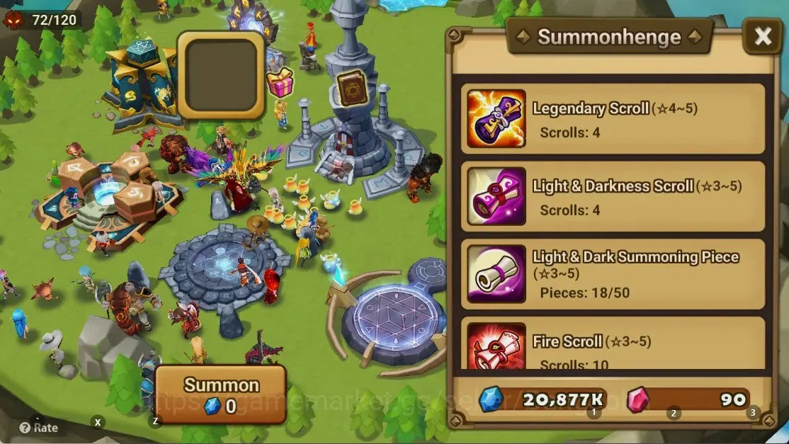 Summoners War: Sky Arena Accounts GLOBAL | NB 5 TESHAR,Starter Gacha 115 12Y+160 11Y image 4
