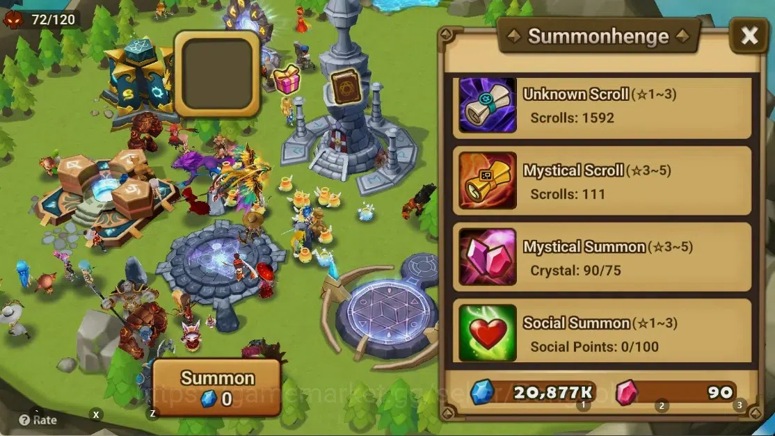 Summoners War: Sky Arena Accounts GLOBAL | NB 5 TESHAR,Starter Gacha 115 12Y+160 11Y image 5