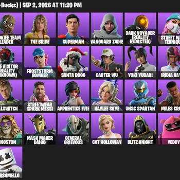 Fortnite Accounts 43 Skins | Level 1777 | Master Chief, Lionel Messi + Marshmello | All Platforms