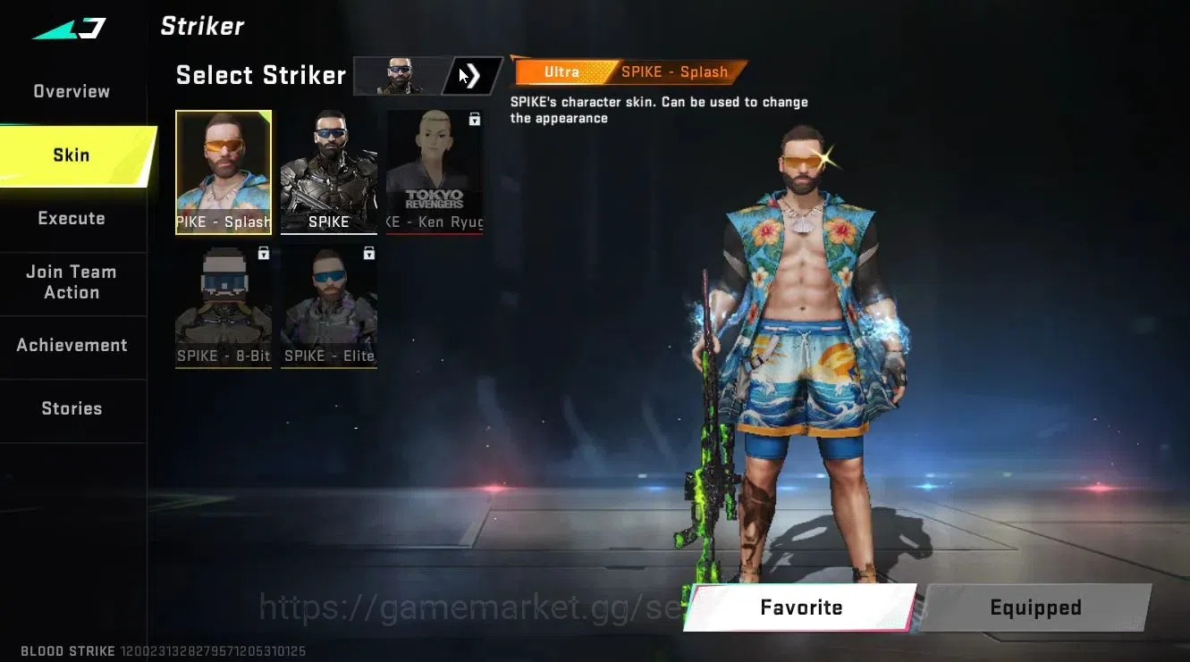 Blood Strike Accounts ASIA|ETERNAL [DEagle-Scorpius]|Collab TR [Takemich image 12