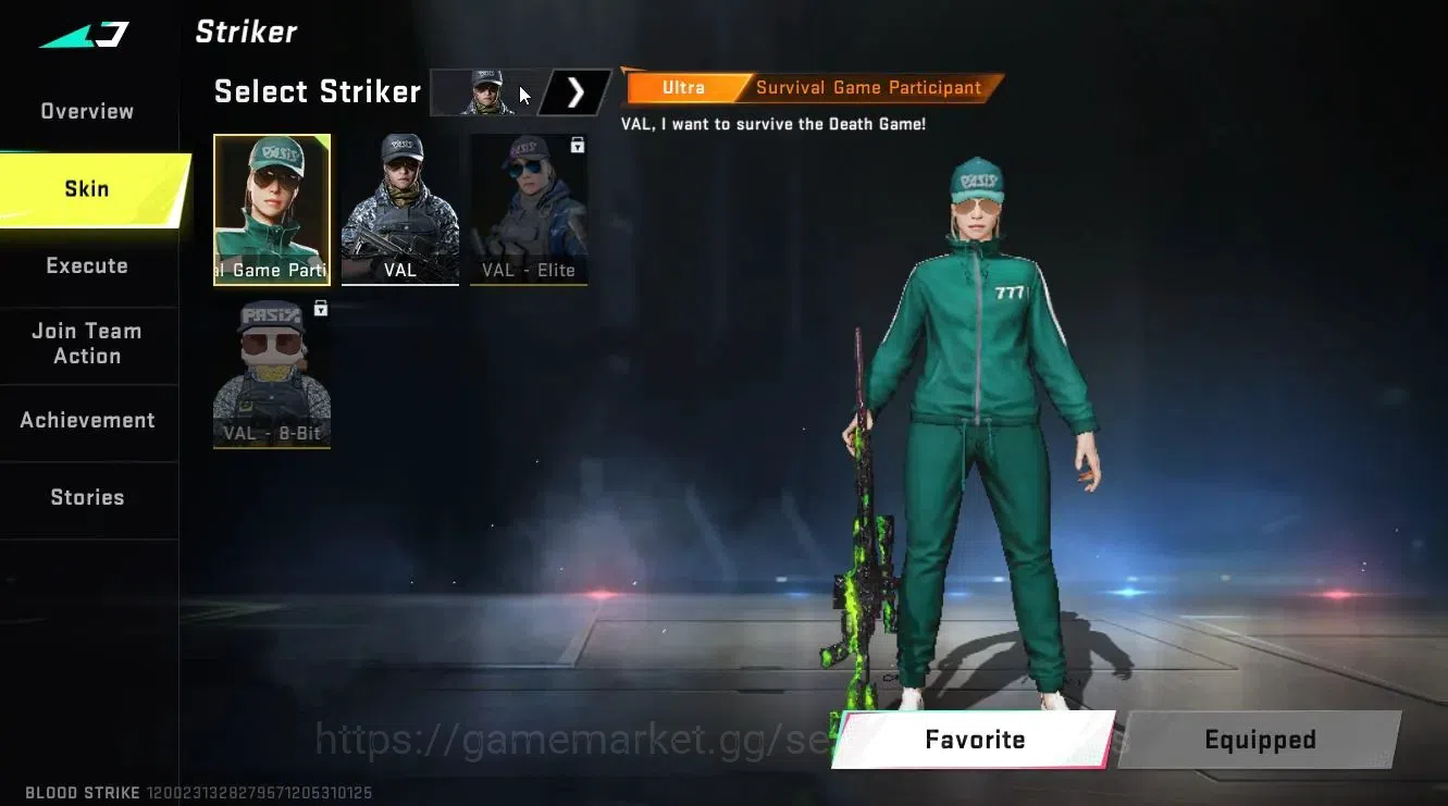 Blood Strike Accounts ASIA|ETERNAL [DEagle-Scorpius]|Collab TR [Takemich image 13