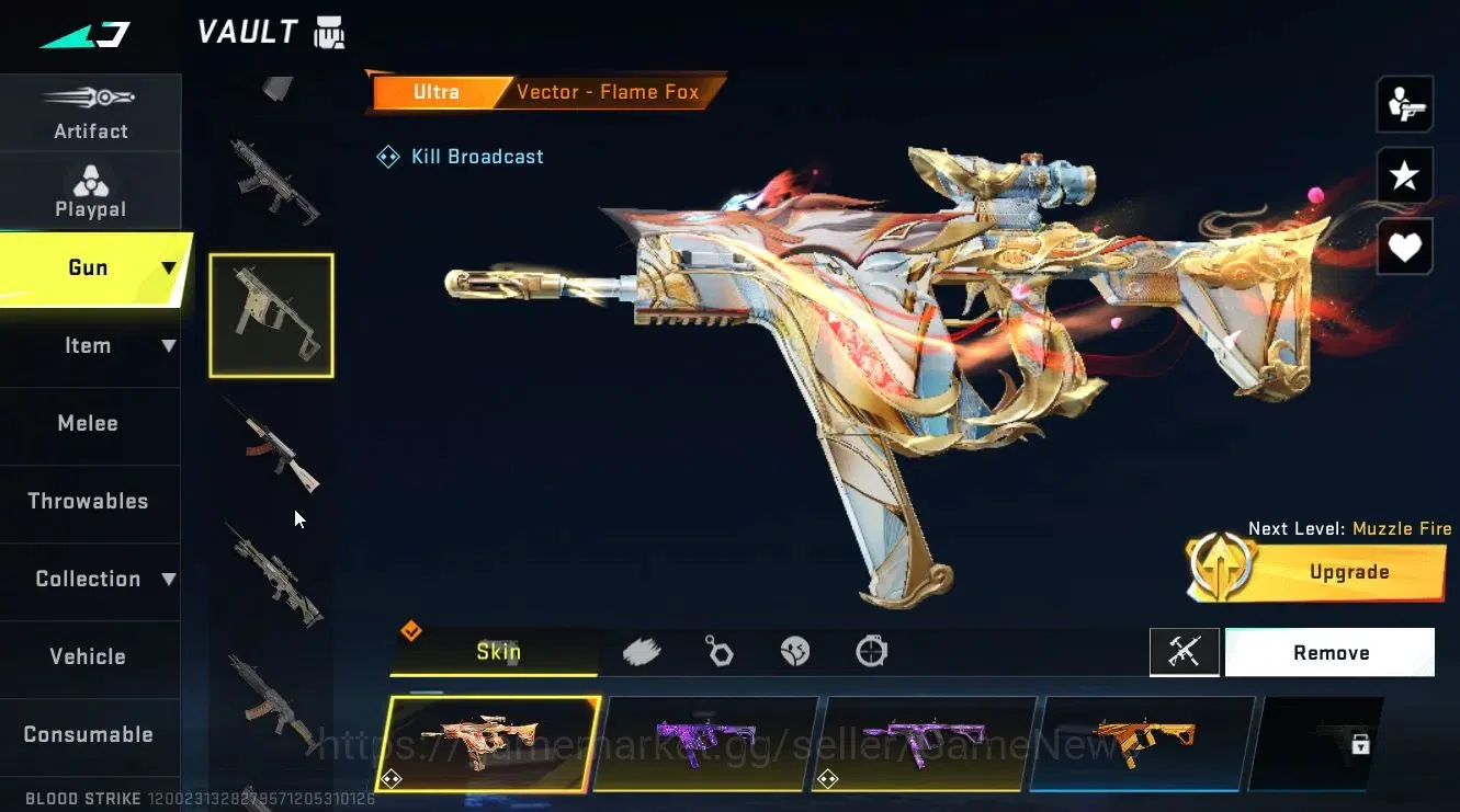 Blood Strike Accounts ASIA|ETERNAL [DEagle-Scorpius]|Collab TR [Takemich image 16