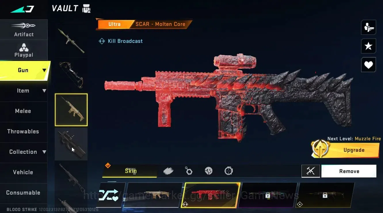 Blood Strike Accounts ASIA|ETERNAL [DEagle-Scorpius]|Collab TR [Takemich image 20