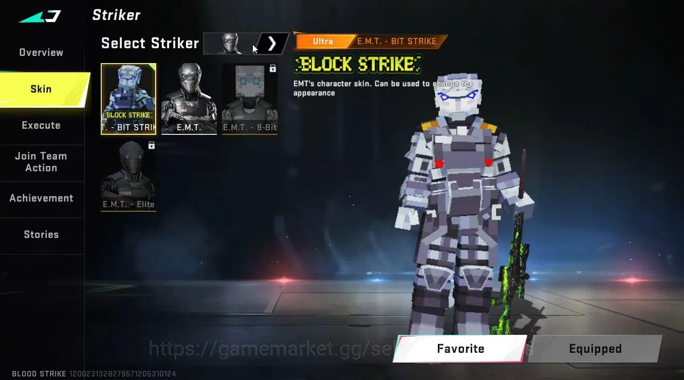 Blood Strike Accounts ASIA|ETERNAL [DEagle-Scorpius]|Collab TR [Takemich image 7