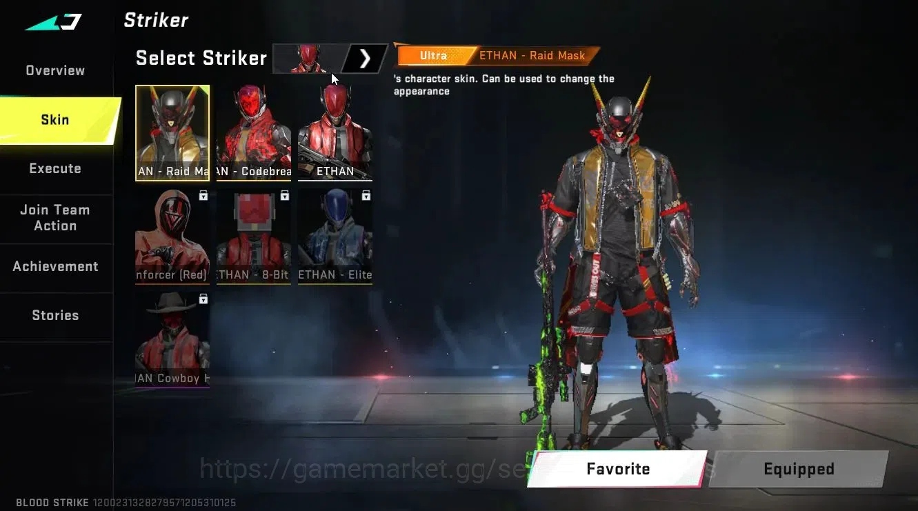 Blood Strike Accounts ASIA|ETERNAL [DEagle-Scorpius]|Collab TR [Takemich image 8
