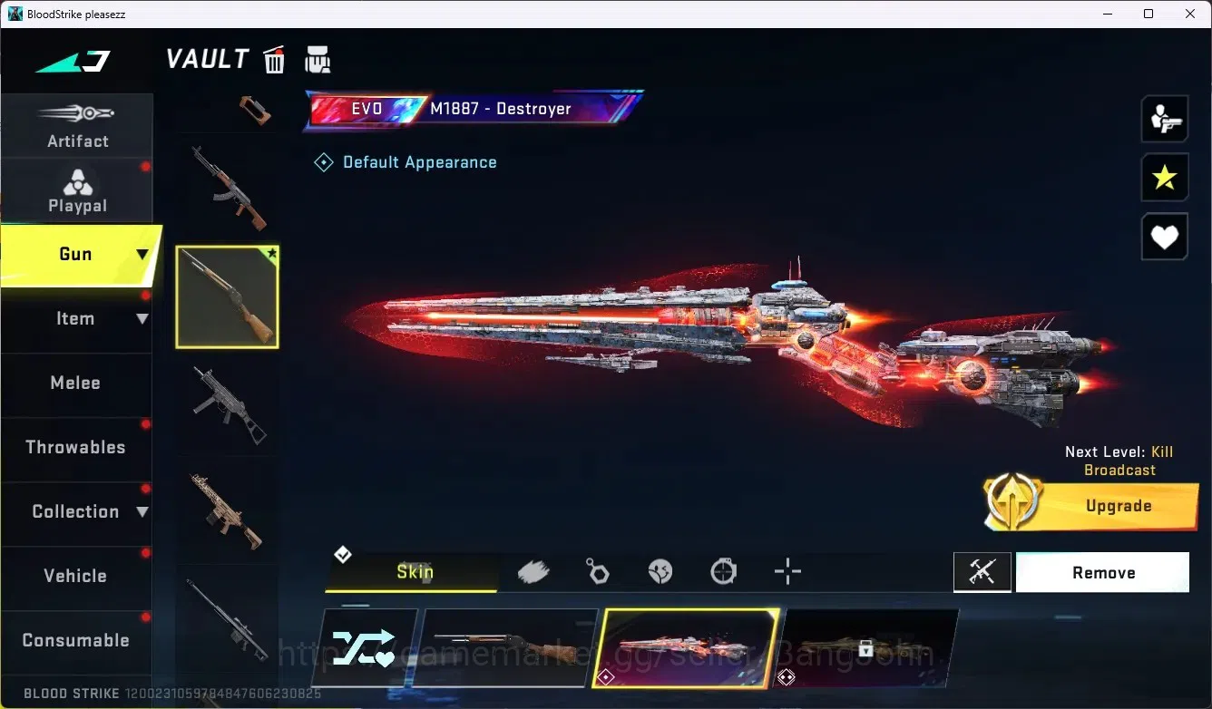 Blood Strike Accounts ASIA| 1 EVO: M1887-Destroyer | 1 Legendary Gun | 1 image 2
