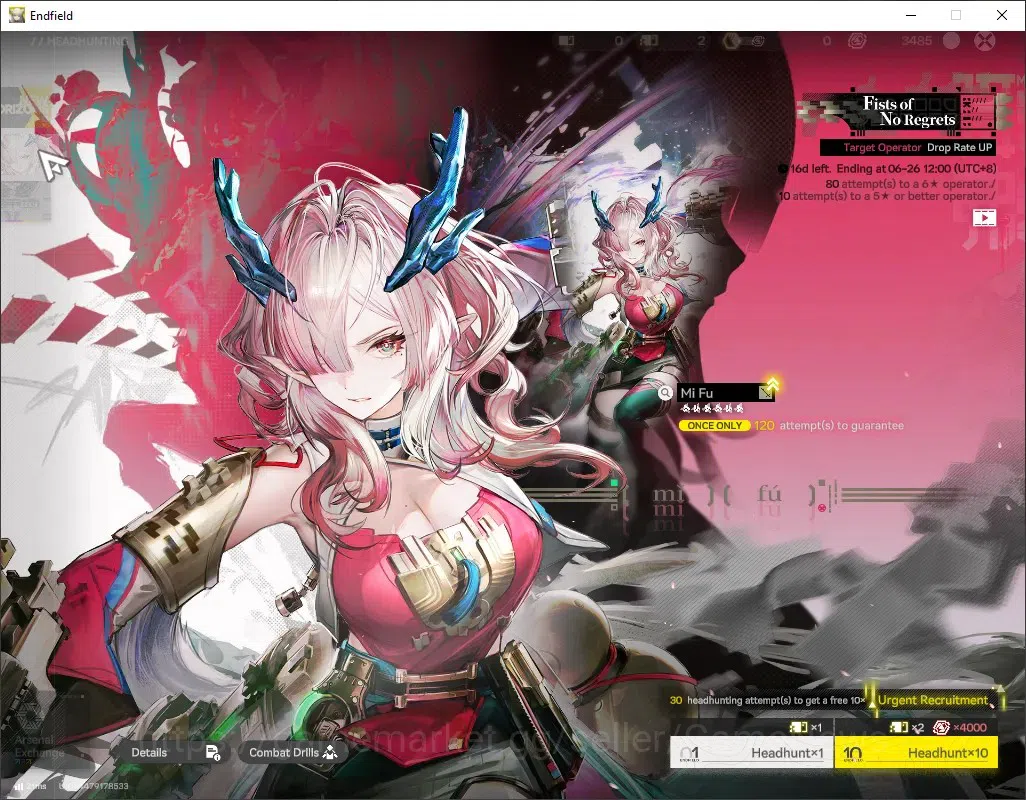 Arknights: Endfield Accounts ASIA | Starter Account | ZhuangFangyi | Lv.1 | 2 S image 8