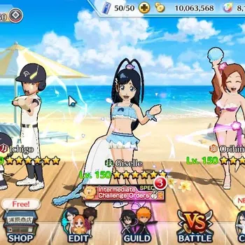 Bleach: Brave Souls Accounts Starter [GLOBAL]8K Orbs|Fresh All Story|Dream Team Ichigo,SwimSuit26 Gisele,Orihime,TYBW25