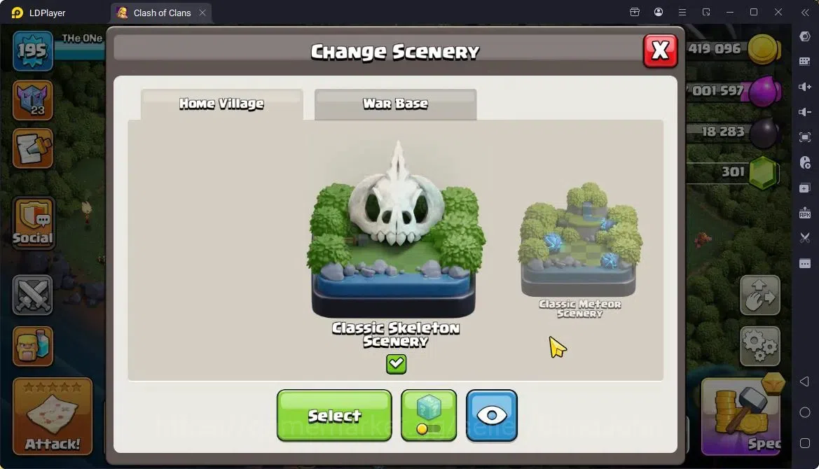 Clash of Clans Accounts High-End Global |TH 17-BH 10|LVL195|BK67,AQ96,MP49,GW52,RC41,DD9|BM26,BC22|6 Legend skin & 8 4
