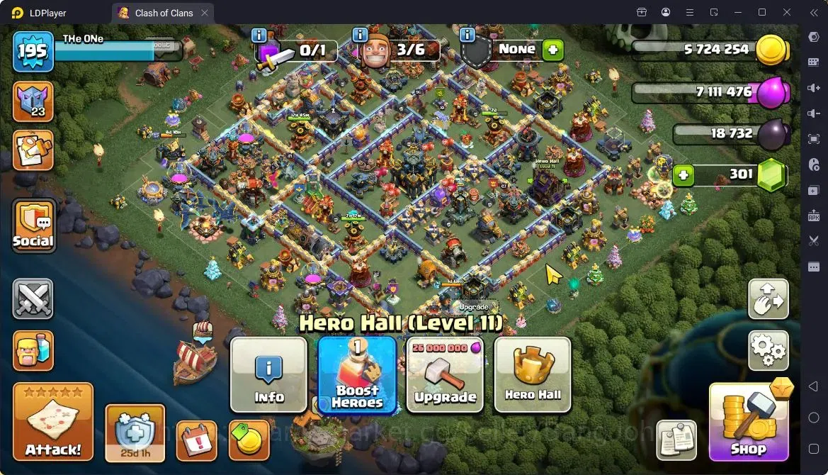 Clash of Clans Accounts High-End Global |TH 17-BH 10|LVL195|BK67,AQ96,MP49,GW52,RC41,DD9|BM26,BC22|6 Legend skin & 8 6
